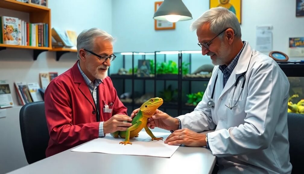 Reptiles vétérinaires : Soins essentiels pour votre lézard.