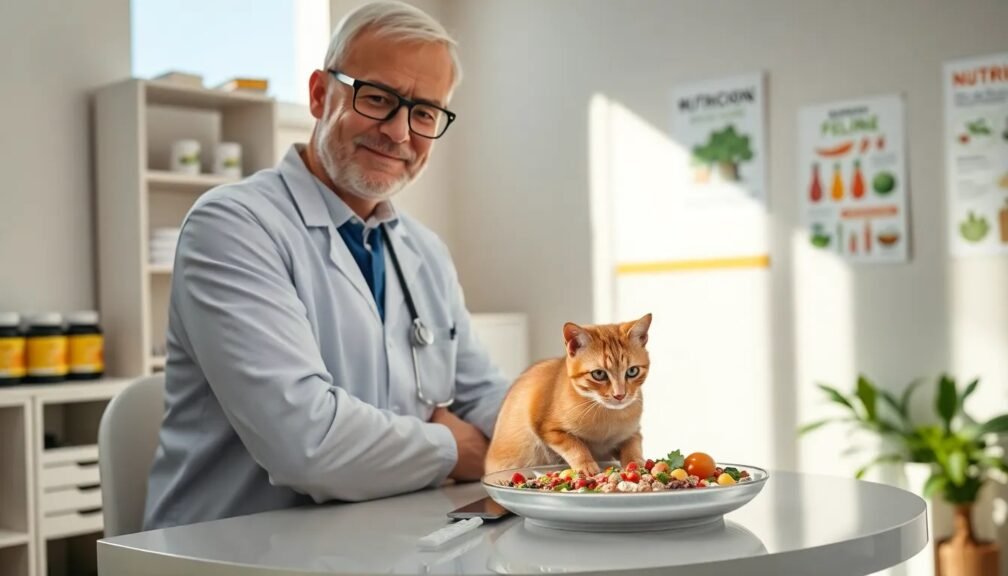 Vétérinaire nutritionniste: Optimiser l’alimentation de votre chat.