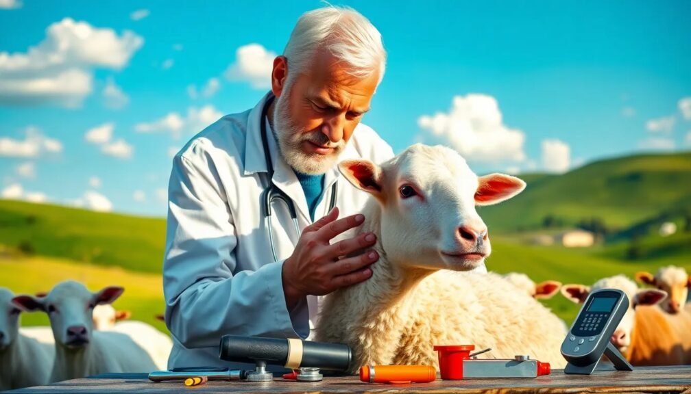 Vétérinaire ovins : Soins essentiels pour la santé des brebis.