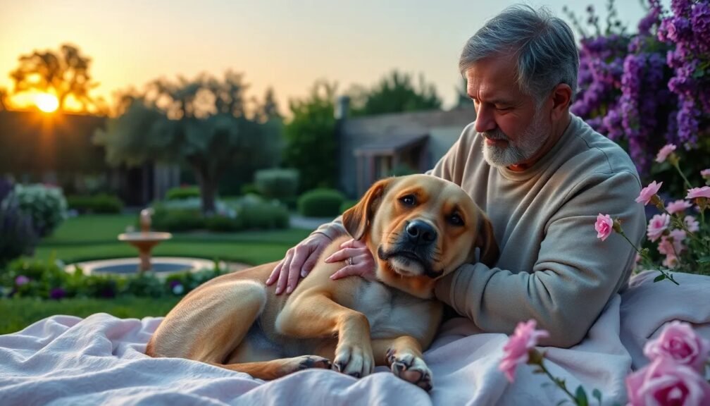 Accompagnement fin de vie animal : Guide pour un adieu paisible.