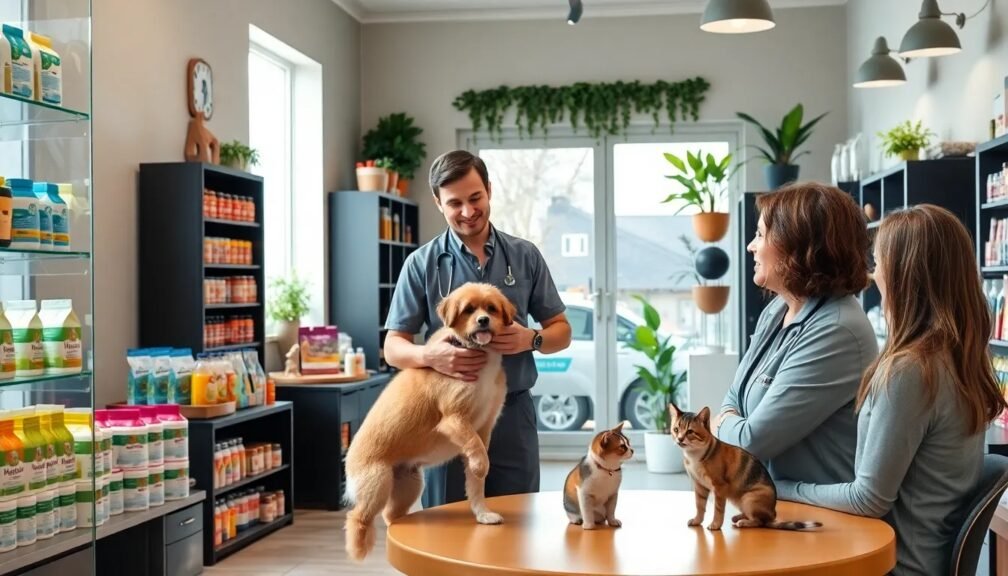 Boutique vétérinaire: Soins personnalisés pour vos animaux