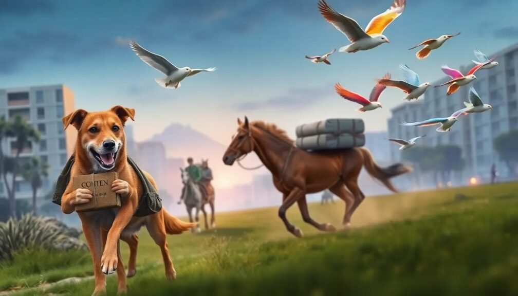 Transport Corps Animal : Révolutionner la livraison de marchandises