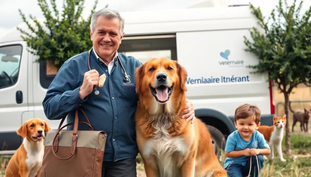 Vétérinaire itinérant : les avantages pour vos animaux.