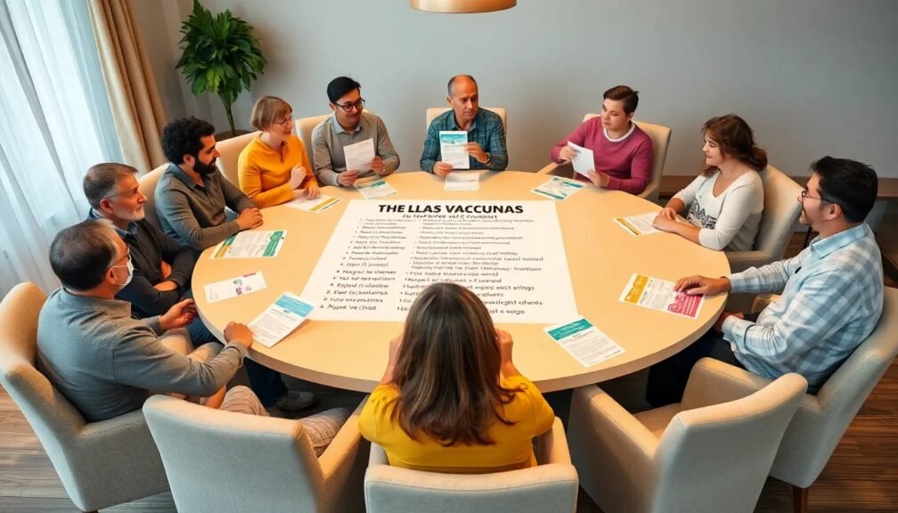 Discussion sur la vaccination : mythes et faits sur les vaccins